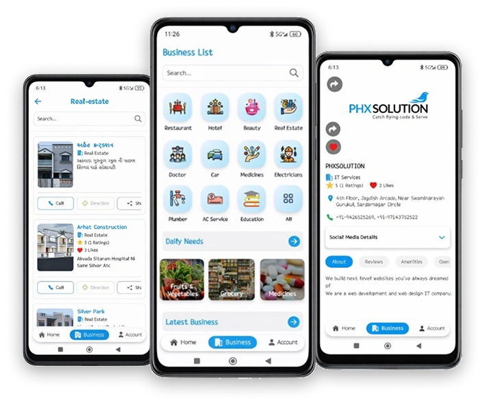 Sangho App Display